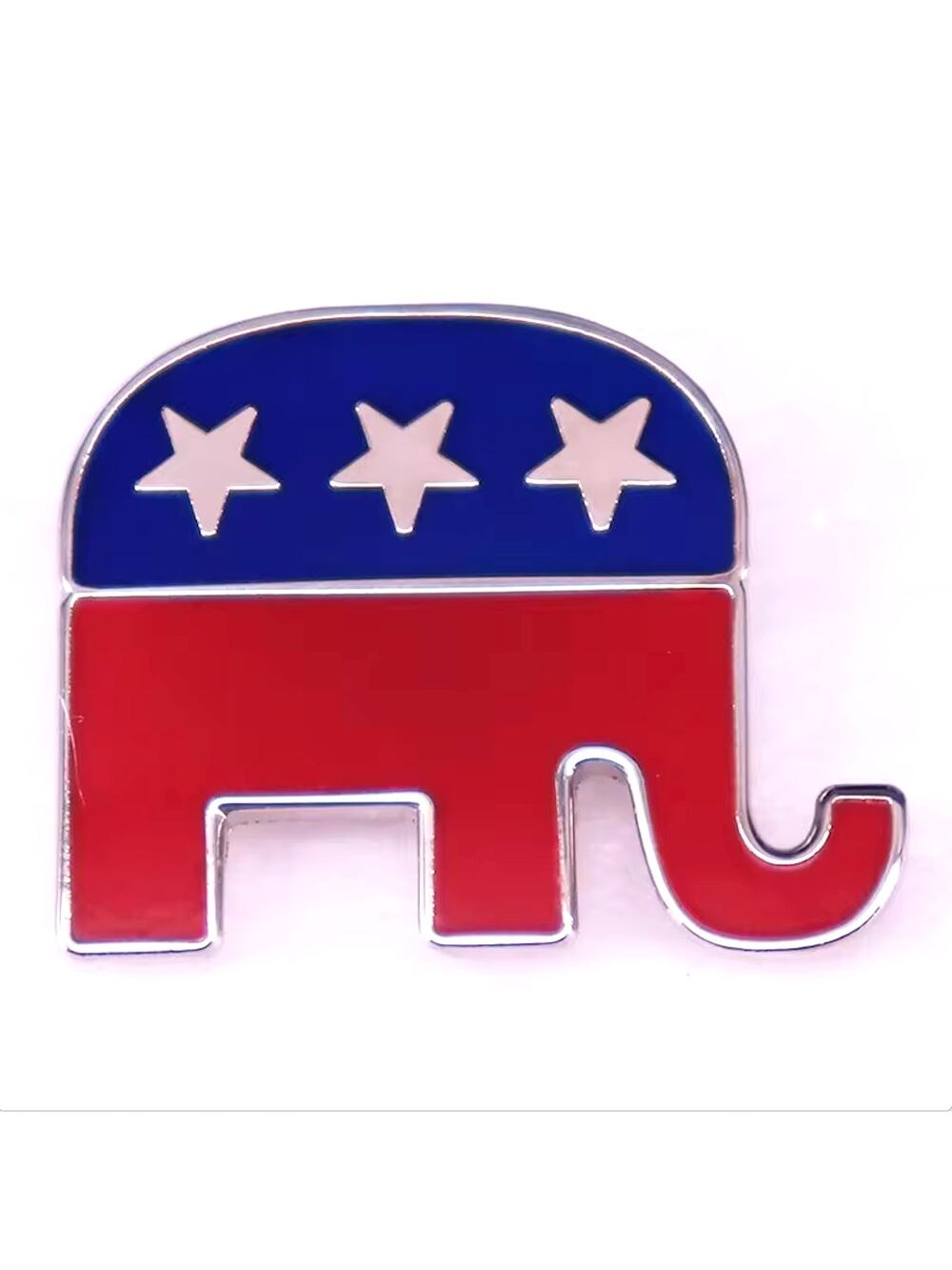 USA The Republican Party GOP Enamel Pins 439-1